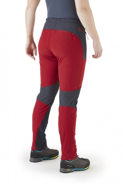 Spodnie damskie trekkingowe softshellowe  Torque Rab