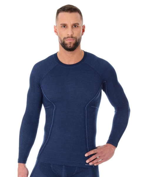KOSZULKA MĘSKA MERINO ACTIVE WOOL BRUBECK