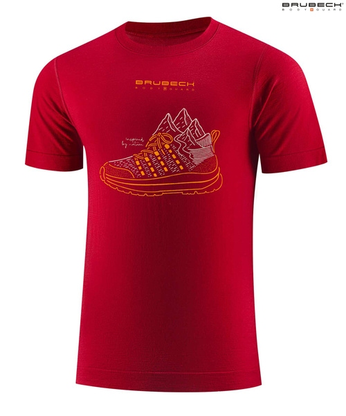 MĘSKI T-SHIRT Z WEŁNY MERINO OUTDOOR WOOL PRO BUT