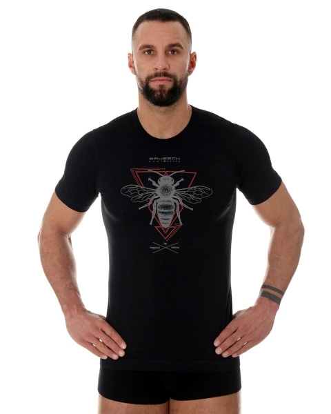 MĘSKI T-SHIRT Z WEŁNY MERINO OUTDOOR WOOL PRO BRUBECK