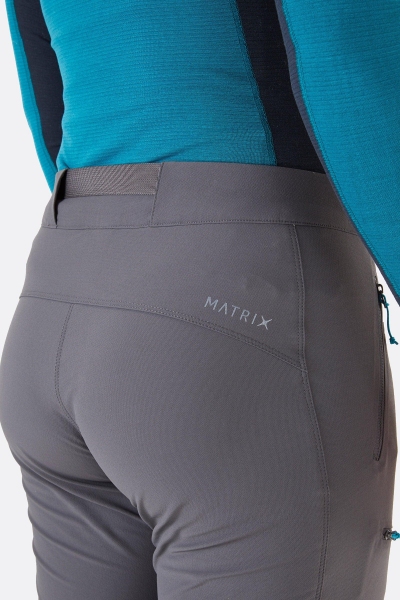 Spodnie damskie trekkingowe Softshell  InclineAS Rab