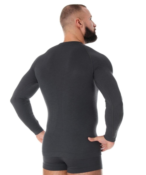 KOSZULKA MĘSKA MERINO ACTIVE WOOL BRUBECK